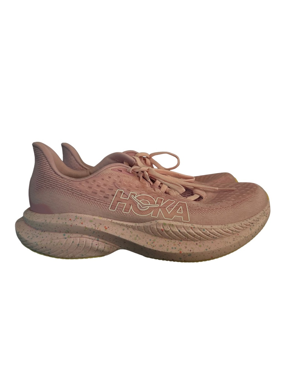 Hoka Women's Dusty Pink Athletic Running Shoes